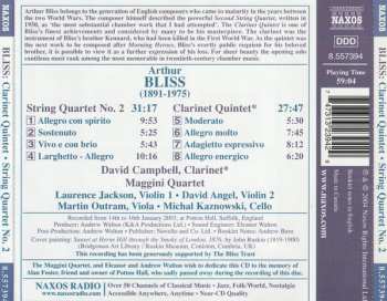 CD The Maggini Quartet: Clarinet Quintet · String Quartet No. 2