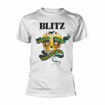Merch Blitz: Póló Voice Of A Generation (white)
