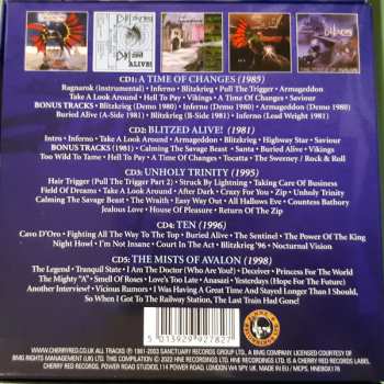 5CD/Dobozkészlet Blitzkrieg: Inferno (The Complete Recordings Vol 1: 1980-1998)
