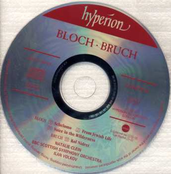CD Max Bruch: Bloch: Voice In The Wilderness • Schelomo • From Jewish Life / Bruch: Kol Nidrei