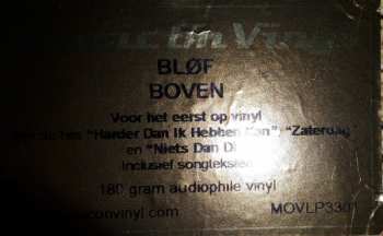 2LP Bløf: Boven