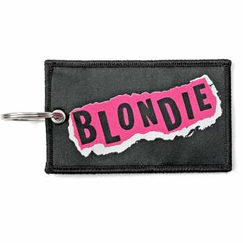 Merch Blondie: Kulcstartó Punk Logo Blondie 