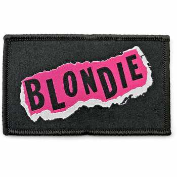 Merch Blondie: Felvarró Punk Logo Blondie