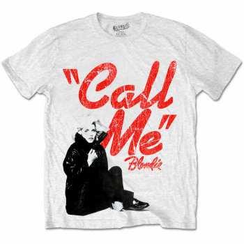 Merch Blondie: Póló Call Me 