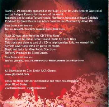 CD Blood Duster: Cunt