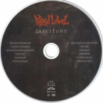 CD Blood Label: Skeletons