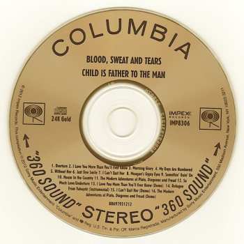 CD Blood, Sweat And Tears: Child Is Father To The Man CLR | LTD