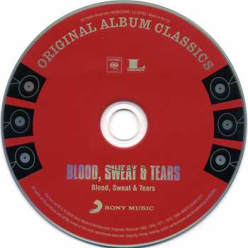 5CD/Dobozkészlet Blood, Sweat And Tears: Original Album Classics