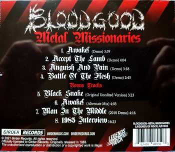 CD Bloodgood: Metal Missionaries