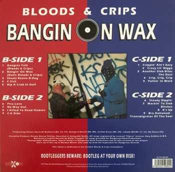 2LP Bloods & Crips: Bangin On Wax CLR | LTD
