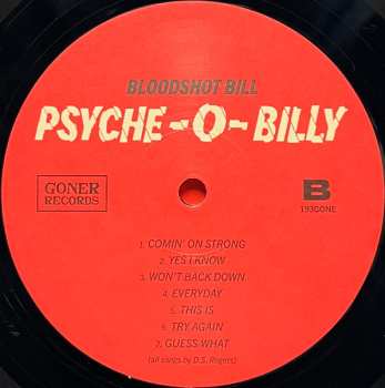 LP Bloodshot Bill: Psyche​-O​-​Billy