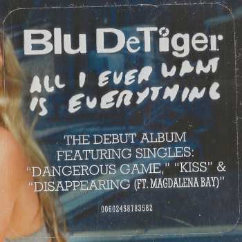 CD Blu Detiger: All I Ever Want Is Everything 