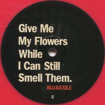 2LP Blu & Exile: Give Me My Flowers While I Can Still Smell Them