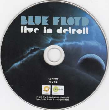 3CD Blue Floyd: Live in Detroit 