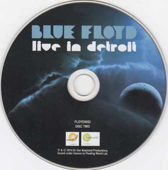 3CD Blue Floyd: Live in Detroit 