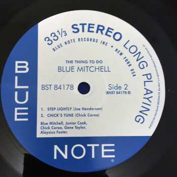 LP Blue Mitchell: The Thing To Do