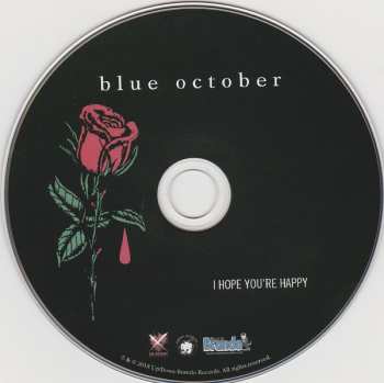 CD Blue October: I Hope You're Happy