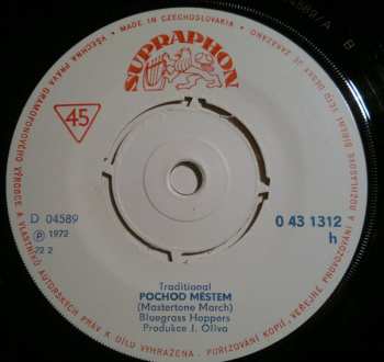 SP Bluegrass Hoppers: Pochod Městem (Mastertone March) / Pluj, Pluj Sedm Dní (Old Blue)