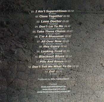 CD Blues Karloff: Light And Shade