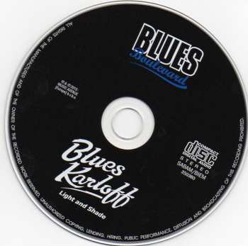 CD Blues Karloff: Light And Shade