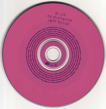 CD Blur: No Distance Left To Run