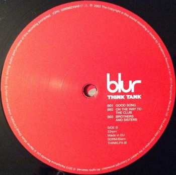 2LP Blur: Think Tank