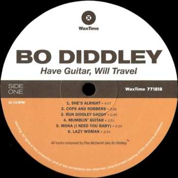 LP Bo Diddley: Have Guitar, Will Travel