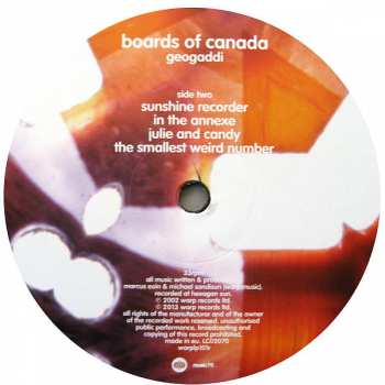 3LP Boards Of Canada: Geogaddi
