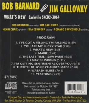 CD Bob Barnard: What's New