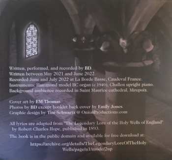 CD Bob Drake: Legendary Lore Of The Holy Wells Of England NUM
