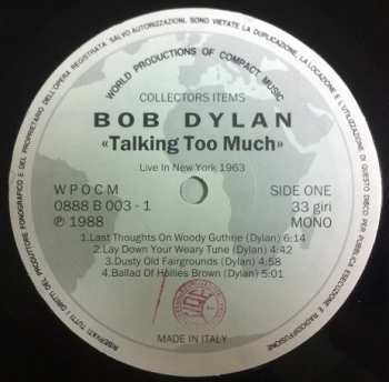 LP Bob Dylan: Talking Too Much