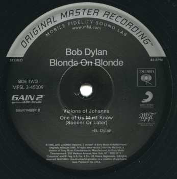 3LP/Dobozkészlet Bob Dylan: Blonde On Blonde LTD | NUM