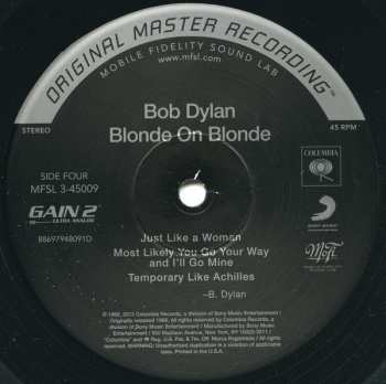 3LP/Dobozkészlet Bob Dylan: Blonde On Blonde LTD | NUM