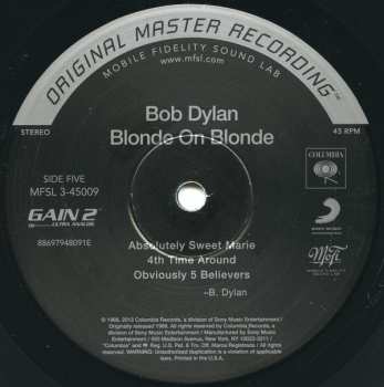 3LP/Dobozkészlet Bob Dylan: Blonde On Blonde LTD | NUM