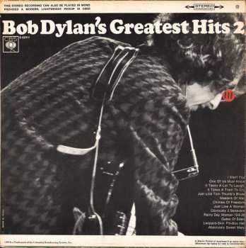 LP Bob Dylan: Bob Dylan's Greatest Hits 2