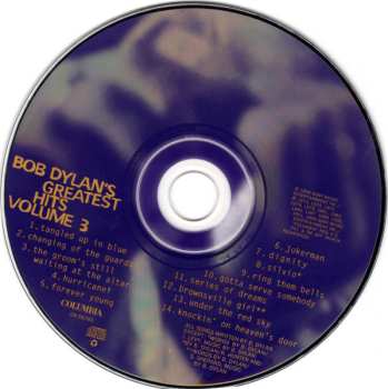 CD Bob Dylan: Bob Dylan's Greatest Hits Volume 3