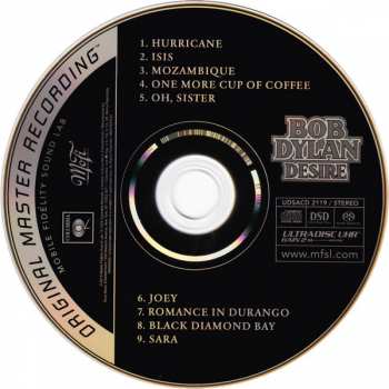 SACD Bob Dylan: Desire LTD | NUM