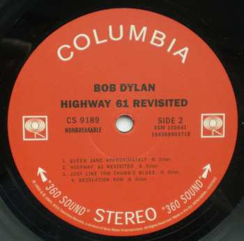 LP Bob Dylan: Highway 61 Revisited