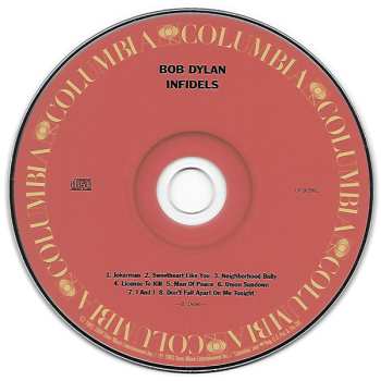 CD Bob Dylan: Infidels