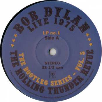 3LP/Dobozkészlet Bob Dylan: Live 1975 (The Rolling Thunder Revue)