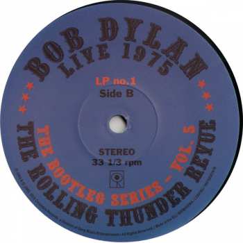 3LP/Dobozkészlet Bob Dylan: Live 1975 (The Rolling Thunder Revue)