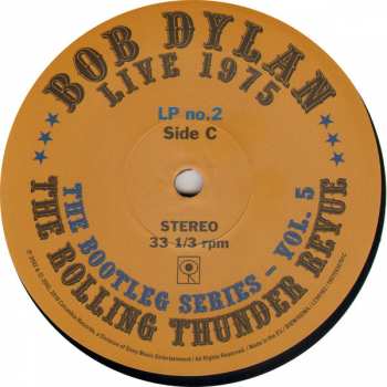 3LP/Dobozkészlet Bob Dylan: Live 1975 (The Rolling Thunder Revue)