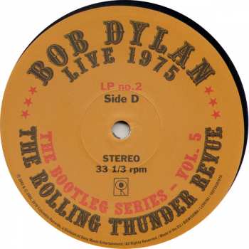 3LP/Dobozkészlet Bob Dylan: Live 1975 (The Rolling Thunder Revue)