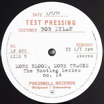 2LP Bob Dylan: More Blood, More Tracks (The Bootleg Series Vol. 14)