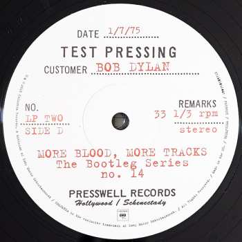 2LP Bob Dylan: More Blood, More Tracks (The Bootleg Series Vol. 14)