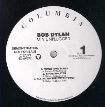 2LP Bob Dylan: MTV Unplugged