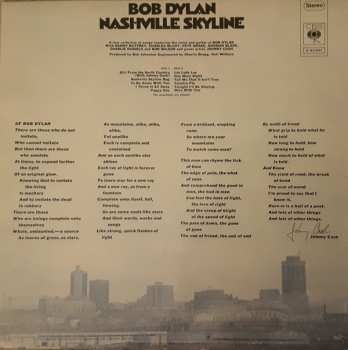 LP Bob Dylan: Nashville Skyline