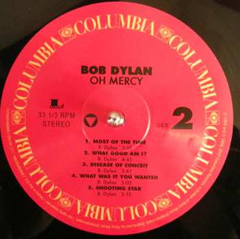 LP Bob Dylan: Oh Mercy