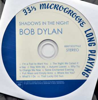 LP/CD Bob Dylan: Shadows In The Night LTD