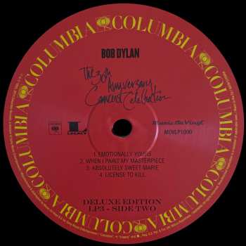 4LP/Dobozkészlet Bob Dylan: Bob Dylan - The 30th Anniversary Concert Celebration DLX